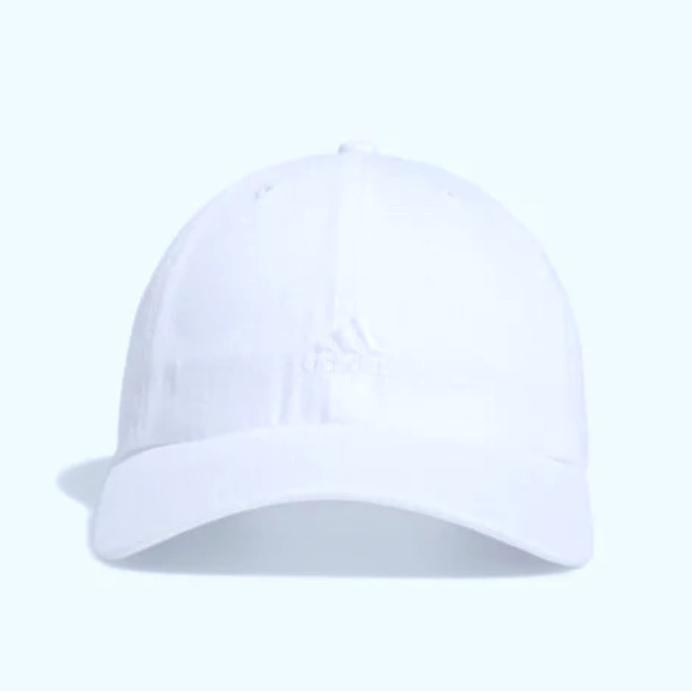 Adidas women adjustable athletic white hat